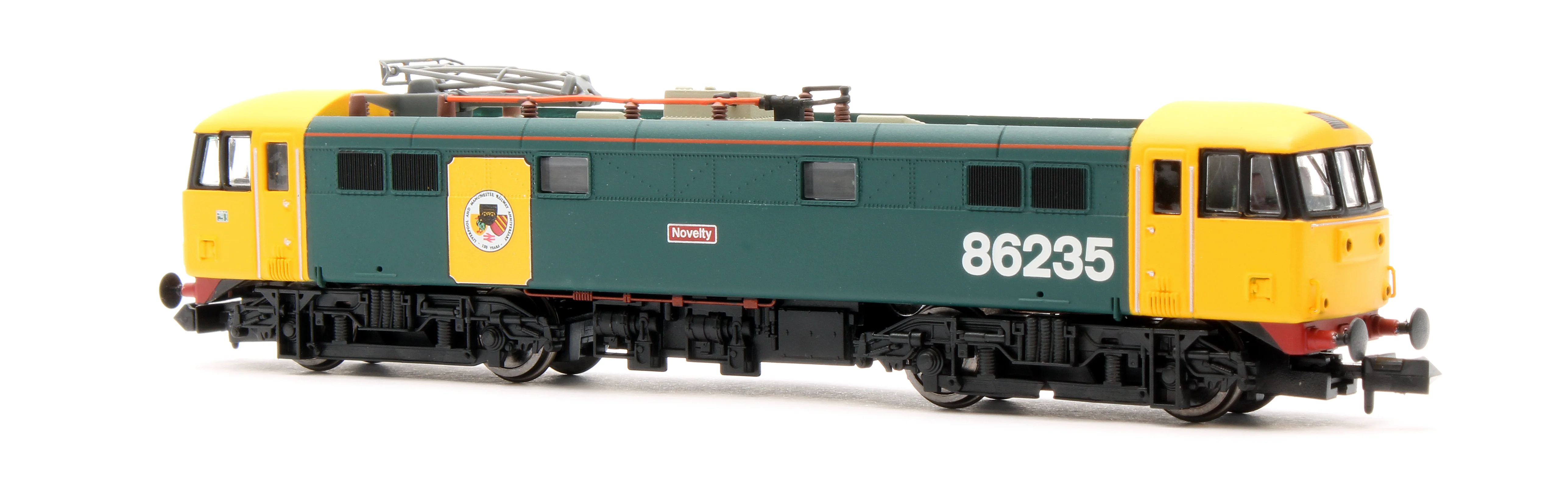 GM2210801 Class 86 235 'Novelty' BR Rainhill 150 Blue/Yellow Electric Locomotive - Image 4