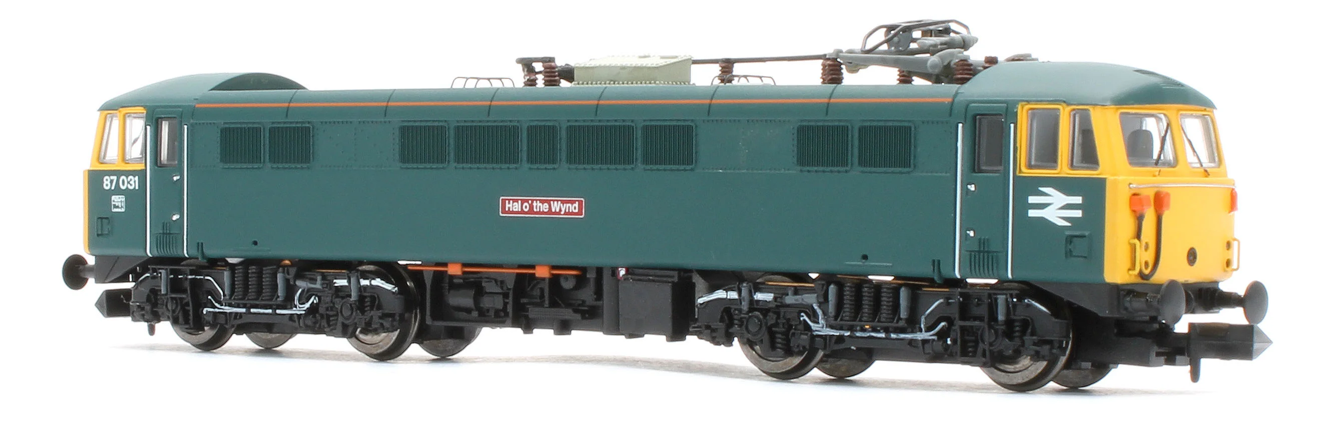 2D-087-001D Class 87 Hal'o'the Wynd 87031 BR Blue Electric Locomotive - DCC Fitted - Image 6