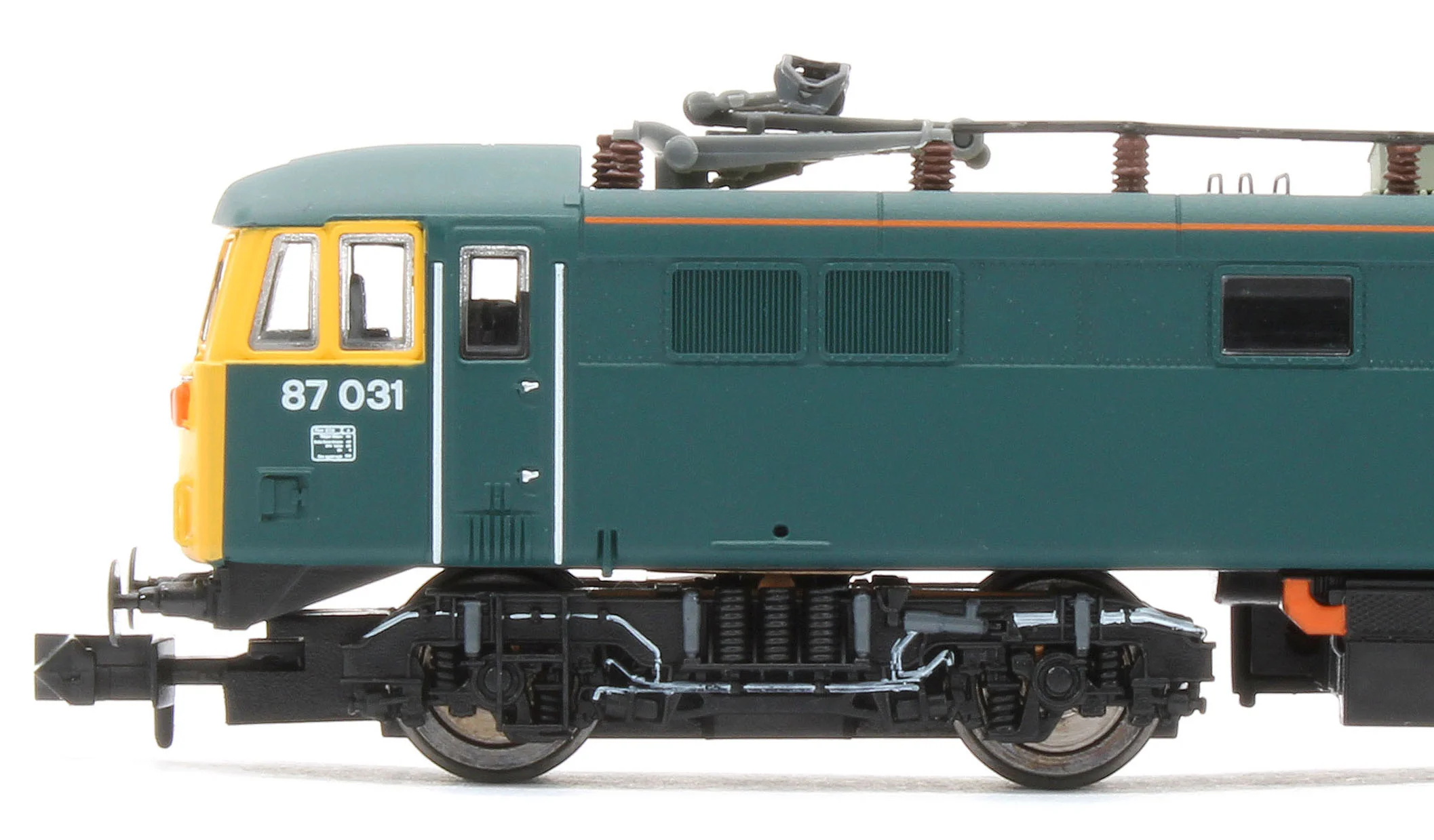 2D-087-001D Class 87 Hal'o'the Wynd 87031 BR Blue Electric Locomotive - DCC Fitted - Image 9