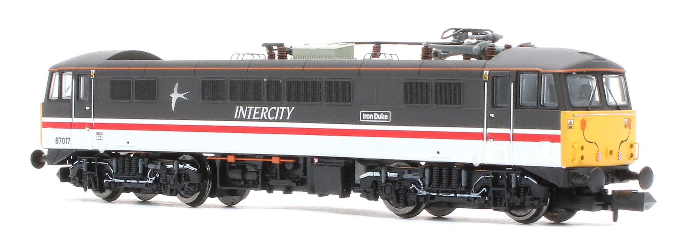 2D-087-002D Class 87 Iron Duke 87017 Intercity Swallow Electric Locomotive - DCC Fitted - Image 6