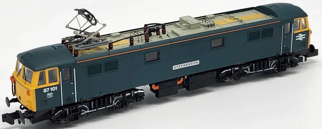 2D-087-005 Class 87 Stephenson 87101 BR Blue Electric Locomotive