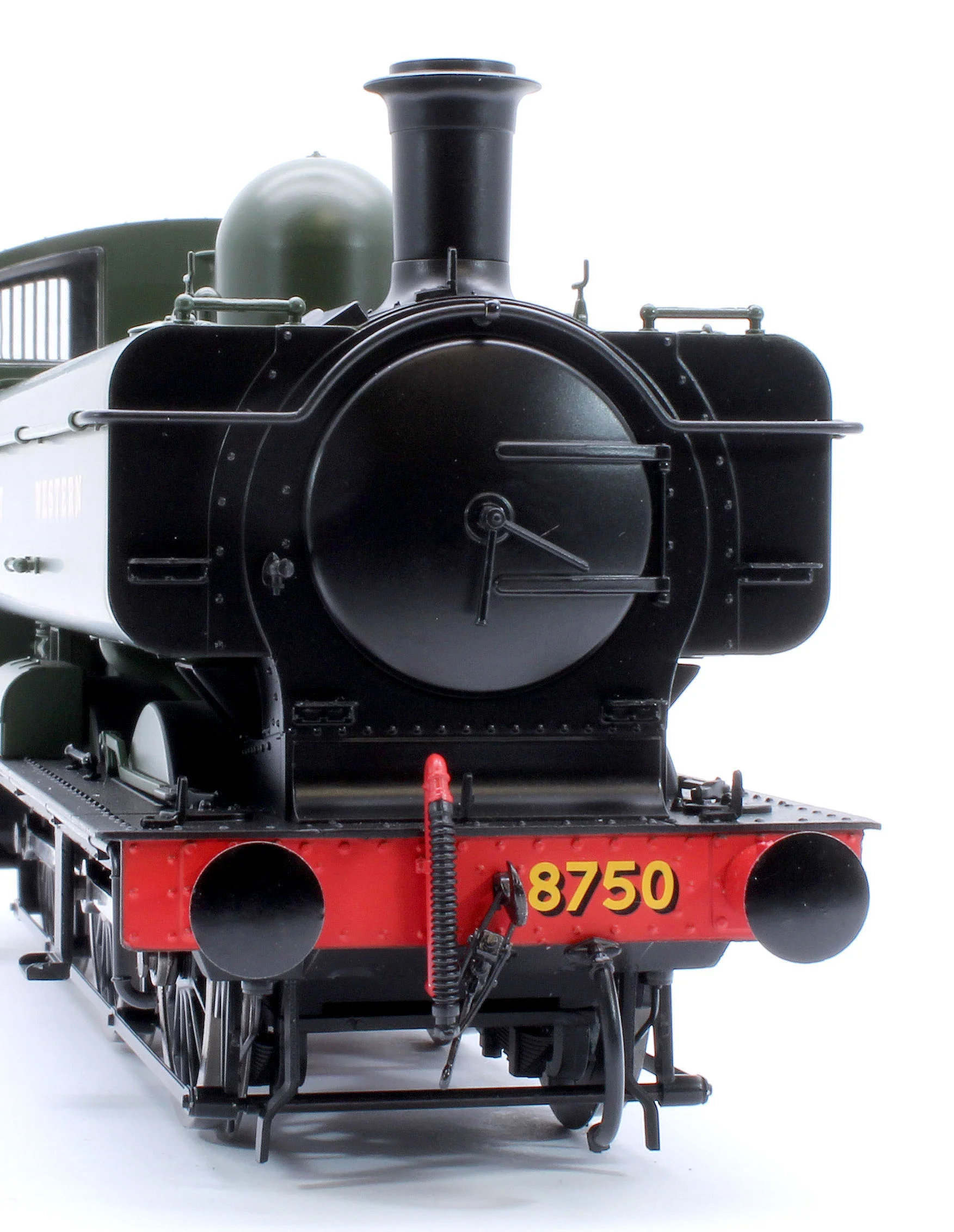 7S-007-018S Class 87xx Pannier 'Great Western' Green 8750 - Steam Tank Locomotive - Sound Fitted - Image 10