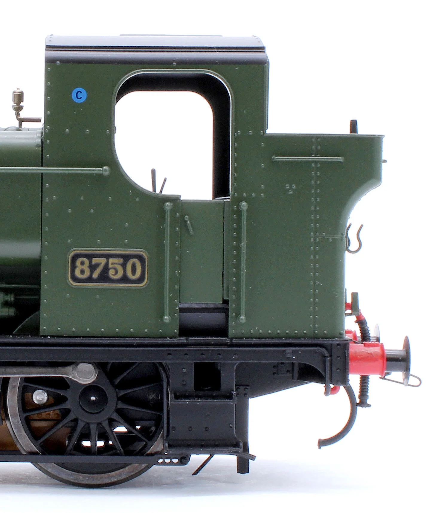 7S-007-018S Class 87xx Pannier 'Great Western' Green 8750 - Steam Tank Locomotive - Sound Fitted - Image 8