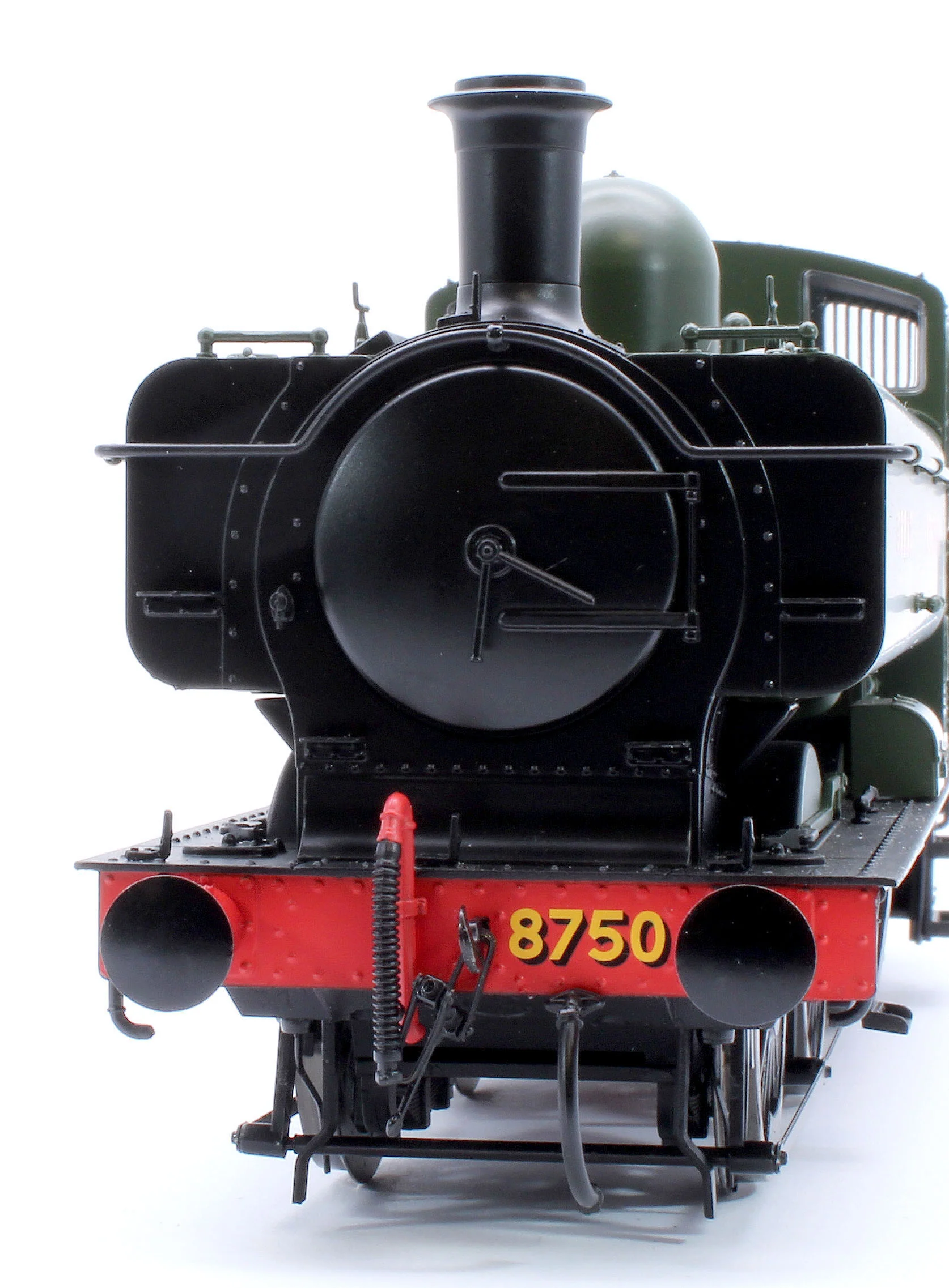 7S-007-018S Class 87xx Pannier 'Great Western' Green 8750 - Steam Tank Locomotive - Sound Fitted - Image 9