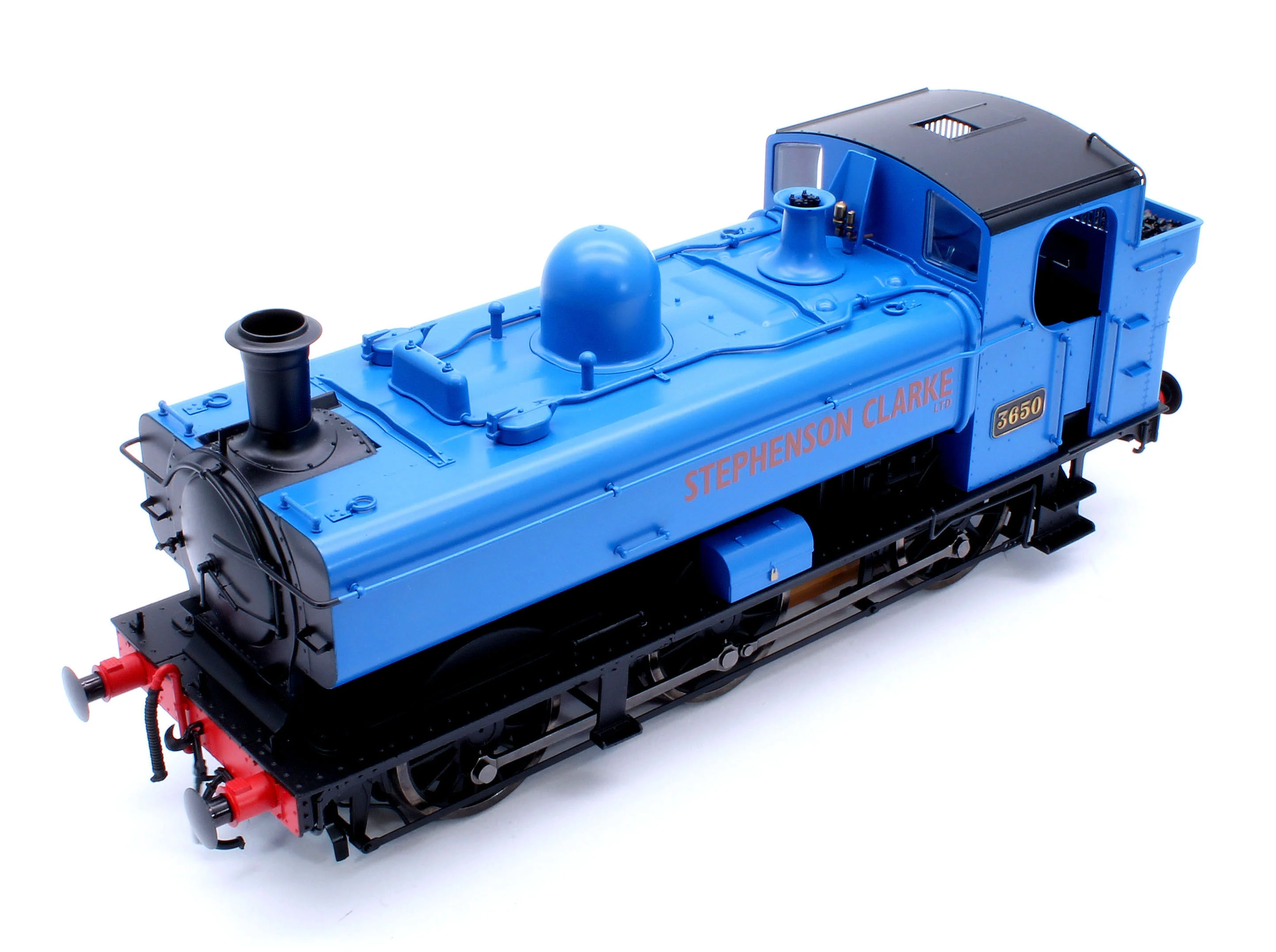 7S-007-017 Class 87xx Pannier Stephenson Clarke Blue 3650 - Steam Tank Locomotive - Image 12