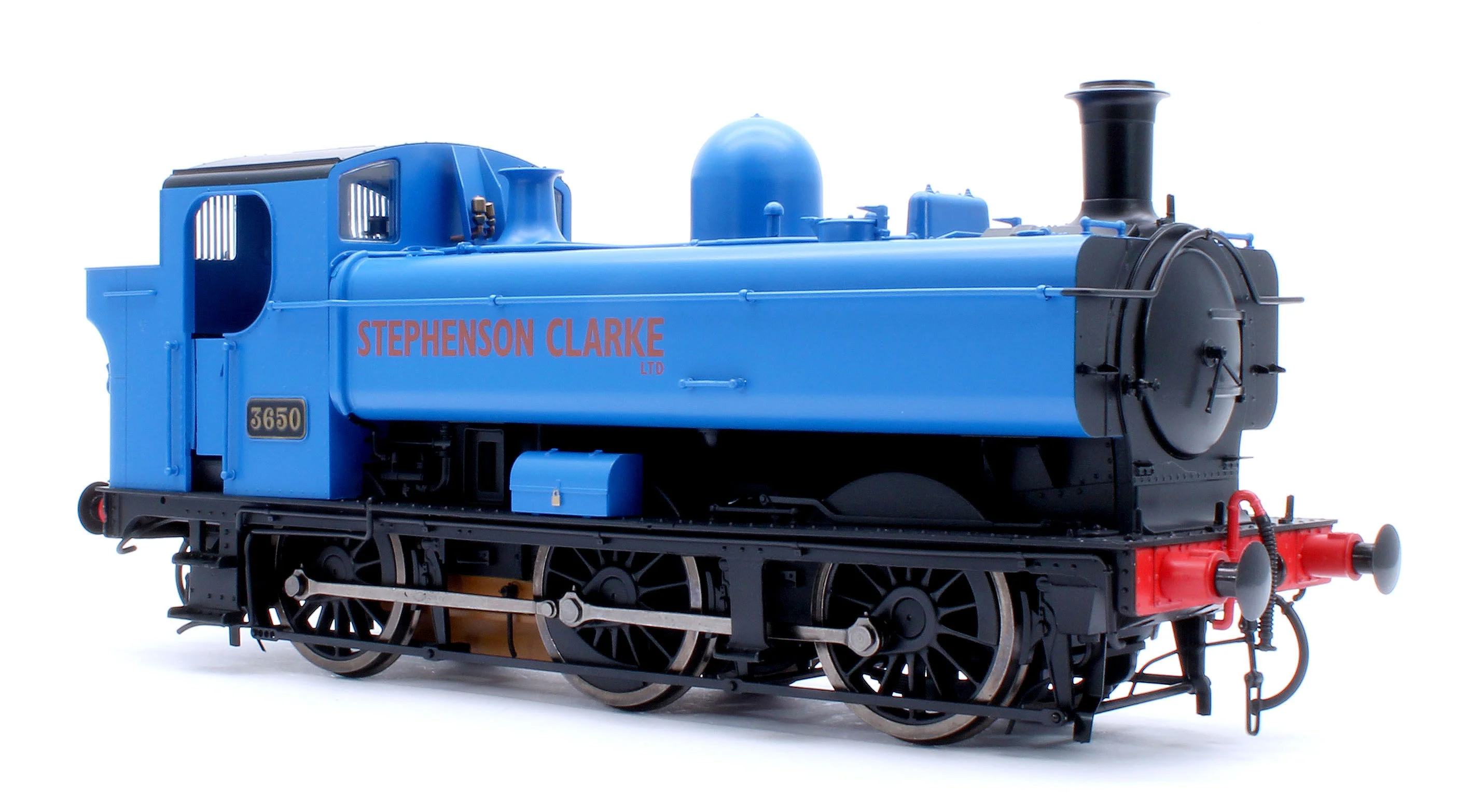 7S-007-017 Class 87xx Pannier Stephenson Clarke Blue 3650 - Steam Tank Locomotive - Image 6