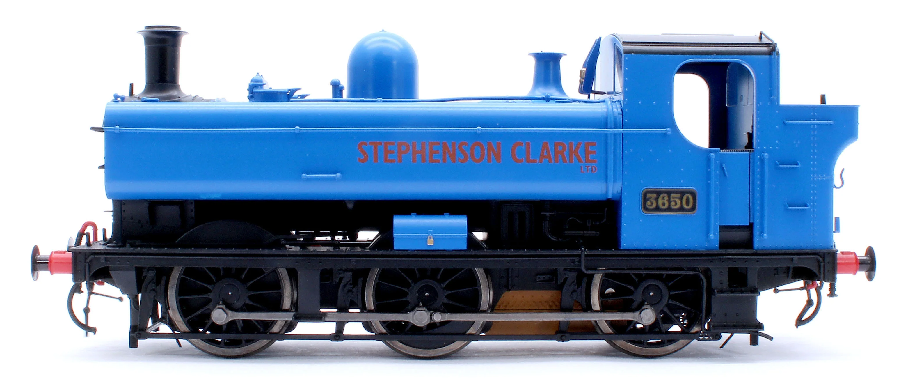 7S-007-017D Class 87xx Pannier Stephenson Clarke Blue 3650 - Steam Tank Locomotive - DCC Fitted - Image 2