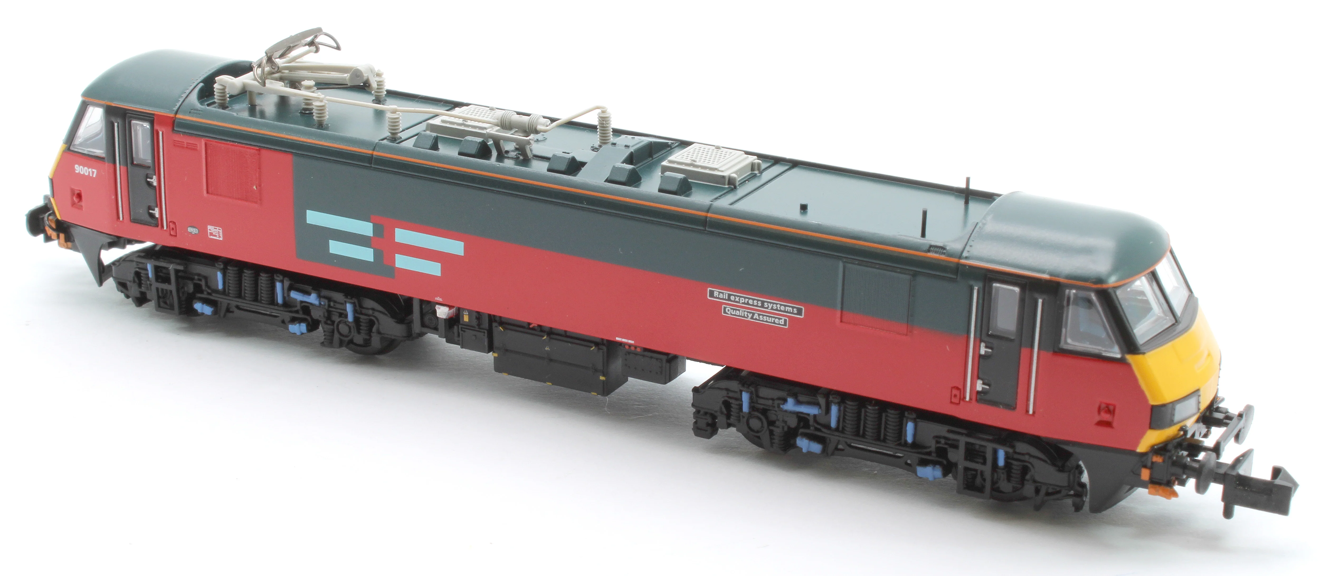 371-782A Class 90/0 90017 'Rail Express Systems Quality Assured' Rail Exp. Sys. Electric Locomotive - Image 9