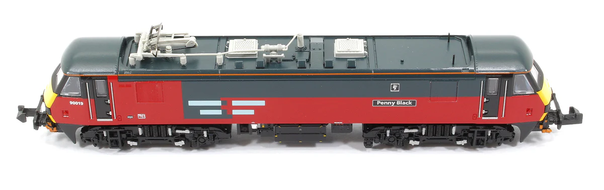 371-782 Class 90/0 90019 'Penny Black' Rail Express Systems Electric Locomotive - Image 10