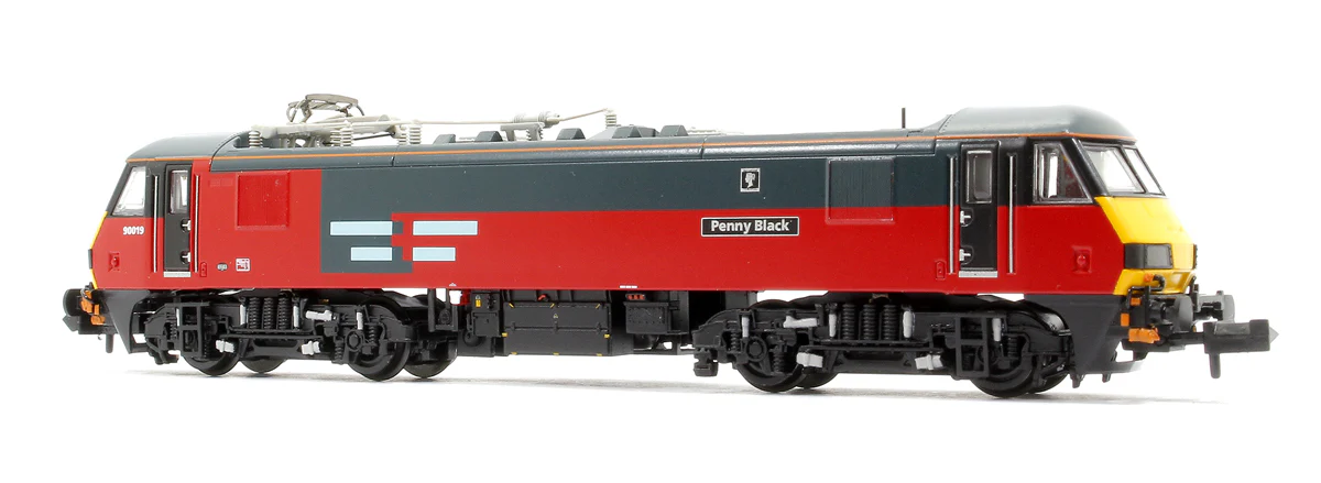 371-782 Class 90/0 90019 'Penny Black' Rail Express Systems Electric Locomotive - Image 2