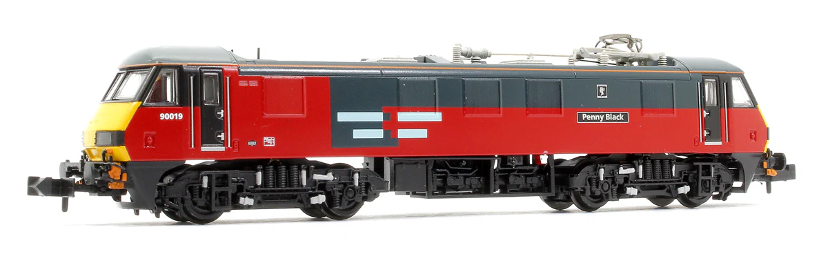371-782 Class 90/0 90019 'Penny Black' Rail Express Systems Electric Locomotive - Image 3