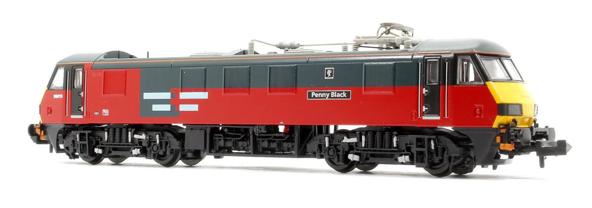 371-782 Class 90/0 90019 'Penny Black' Rail Express Systems Electric Locomotive - Image 4