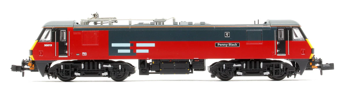 371-782 Class 90/0 90019 'Penny Black' Rail Express Systems Electric Locomotive - Image 5