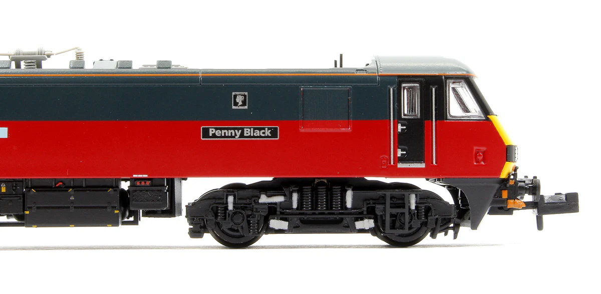 371-782 Class 90/0 90019 'Penny Black' Rail Express Systems Electric Locomotive - Image 7