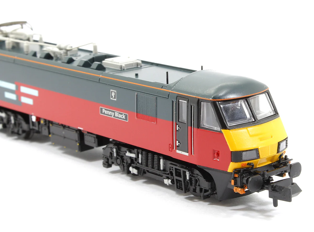 371-782 Class 90/0 90019 'Penny Black' Rail Express Systems Electric Locomotive - Image 9