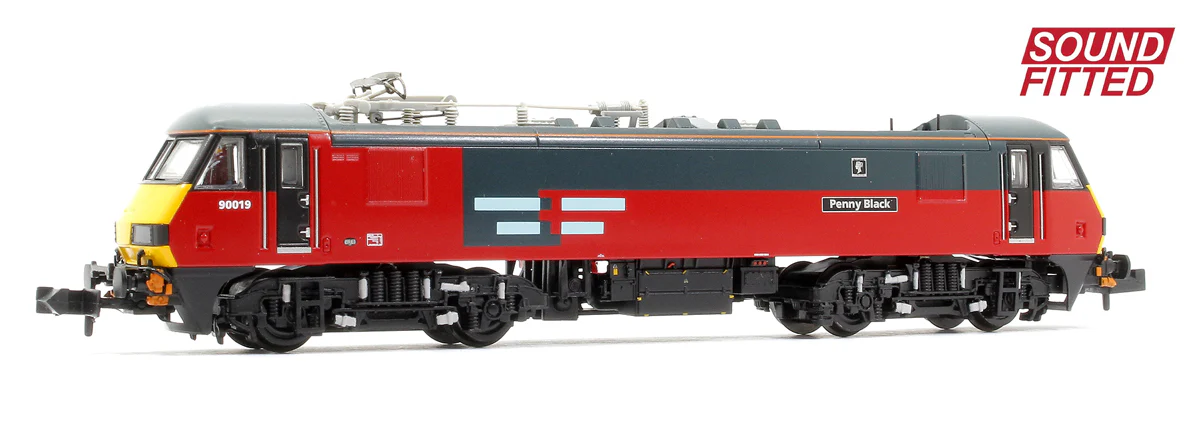 371-782SF Class 90/0 90019 'Penny Black' Rail Express Systems Electric Locomotive - DCC Sound