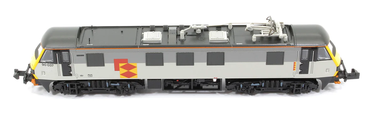 371-781SF Class 90/0 90037 BR Railfreight Distribution Sector Electric Locomotive - DCC Sound - Image 10