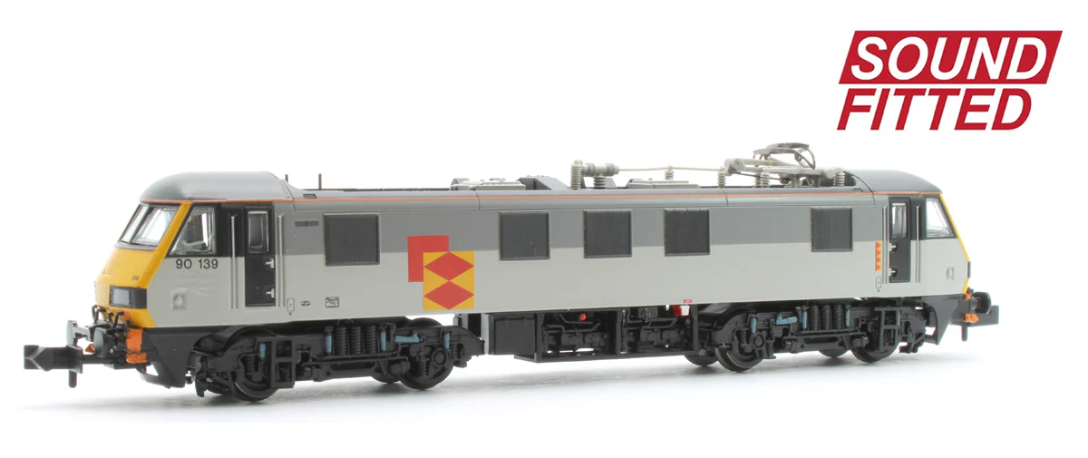 371-781ASF Class 90/1 90139 BR Railfreight Distribution Sector Electric Locomotive - DCC Sound