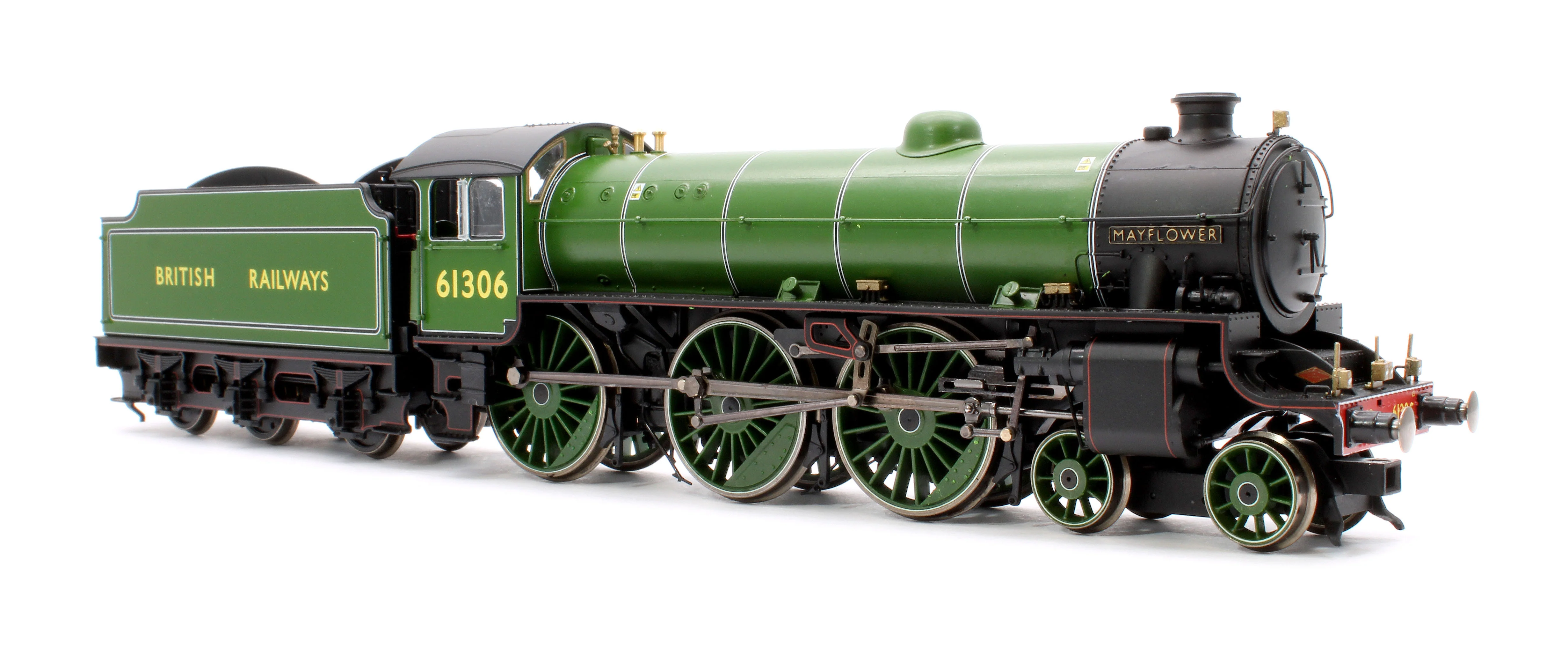 R30358 Class B1 4-6-0 BR Apple Green 'Mayflower' 61306 Steam Locomotive - Image 5