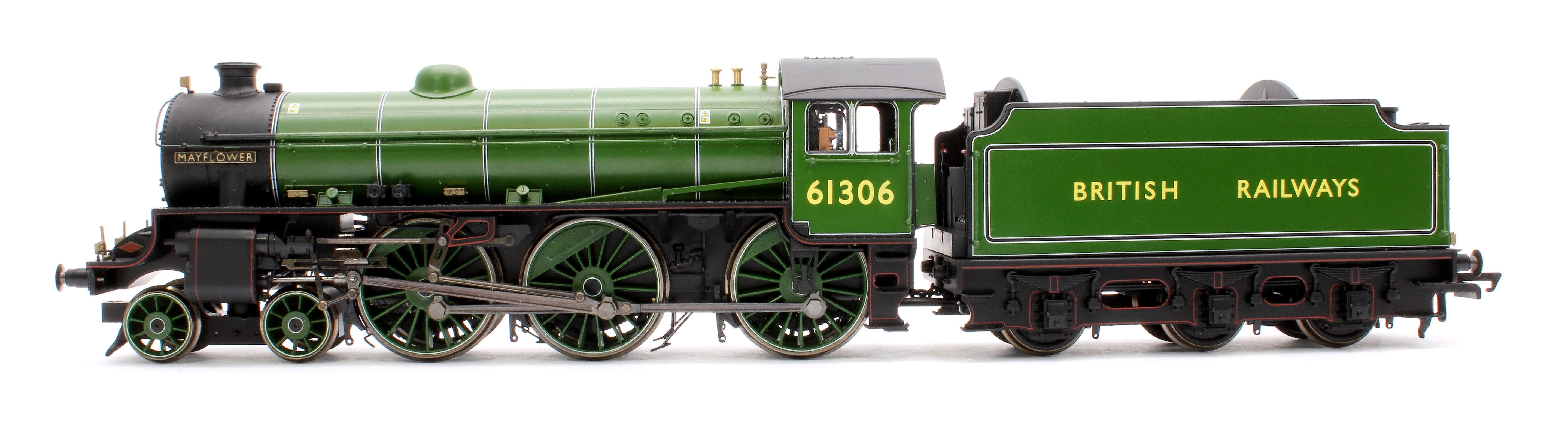 R30358 Class B1 4-6-0 BR Apple Green 'Mayflower' 61306 Steam Locomotive - Image 6