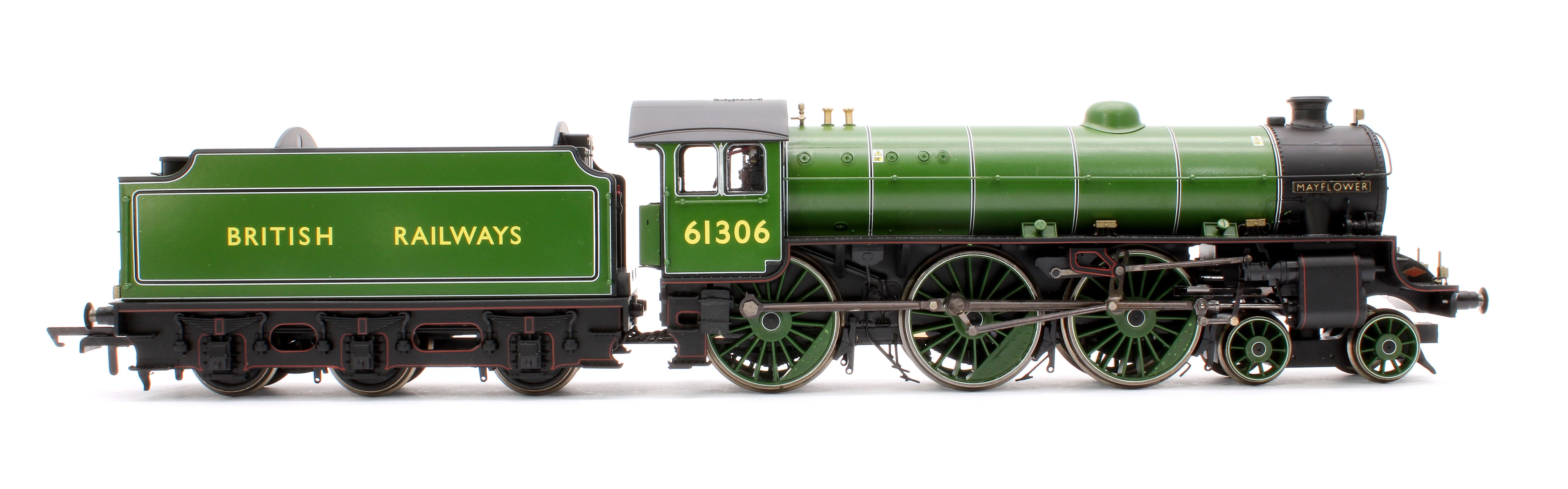 R30358 Class B1 4-6-0 BR Apple Green 'Mayflower' 61306 Steam Locomotive - Image 7