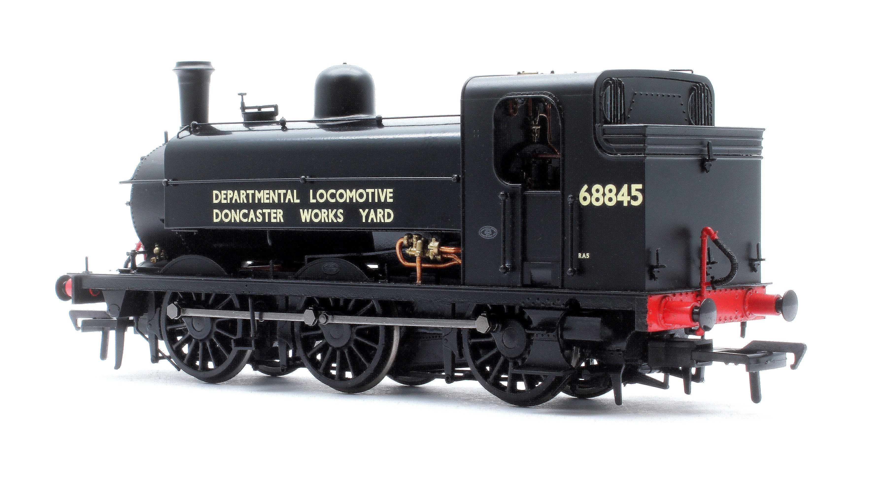 958013 Class J52/2 Doncaster Works Yard Black 0-6-0 Steam Tank Locomotive No.68845 - Image 2