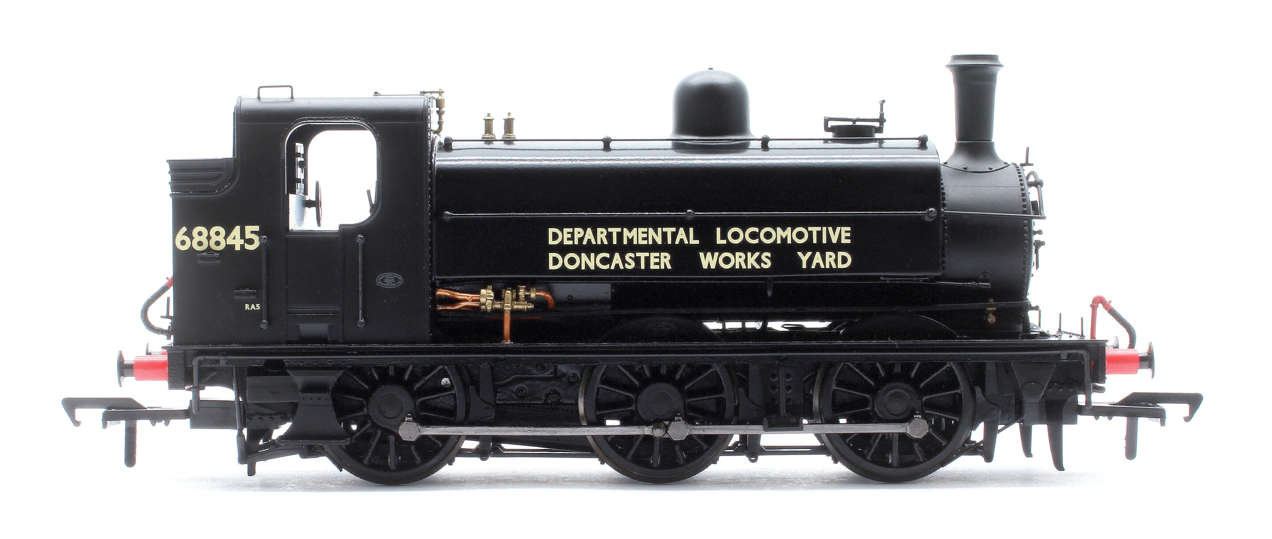 958013 Class J52/2 Doncaster Works Yard Black 0-6-0 Steam Tank Locomotive No.68845 - Image 6