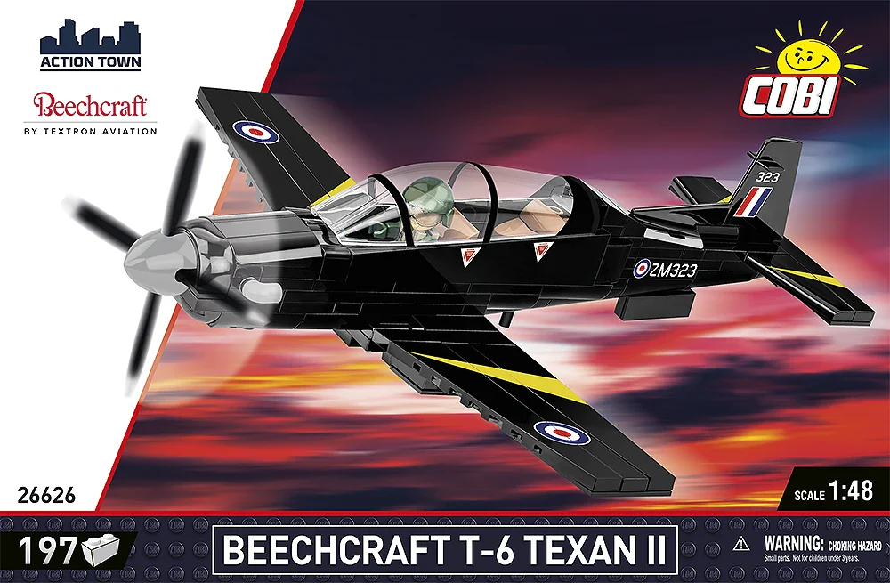 COB26626 Beechcraft T-6 Texan II Royal Air (192 pcs) Model Kit - Image 2