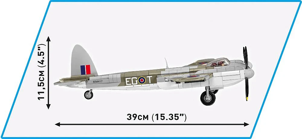 COB5735 De Havilland DH-98 Mosquito WWII (695 pcs) Model Kit - Image 12