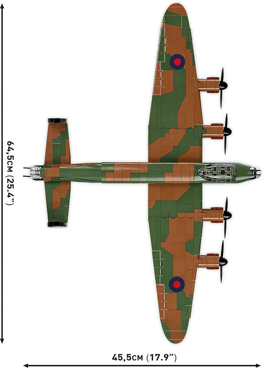 COB5758 Avro Lancaster B III Dambusters Executive Edition WWII (1795 pcs) Model Kit - Image 16