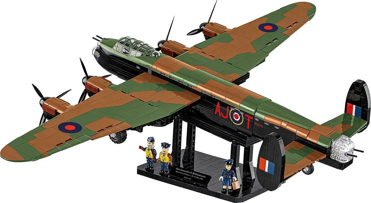 COB5758 Avro Lancaster B III Dambusters Executive Edition WWII (1795 pcs) Model Kit - Image 2