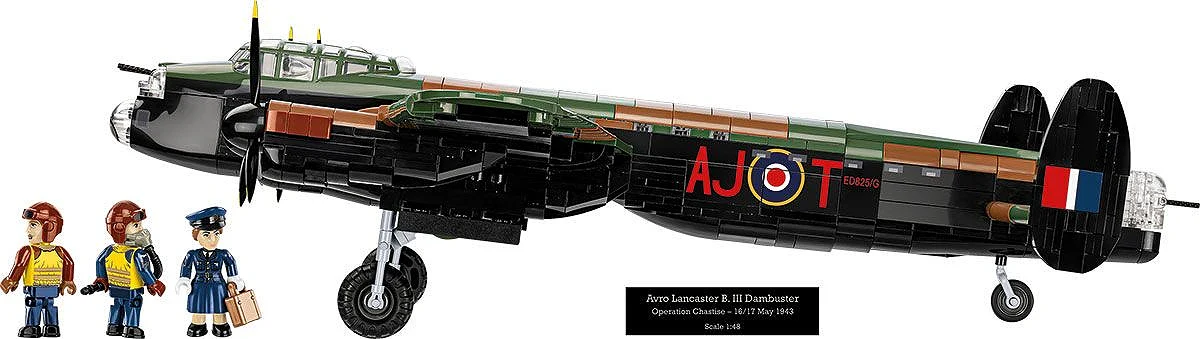 COB5758 Avro Lancaster B III Dambusters Executive Edition WWII (1795 pcs) Model Kit - Image 3