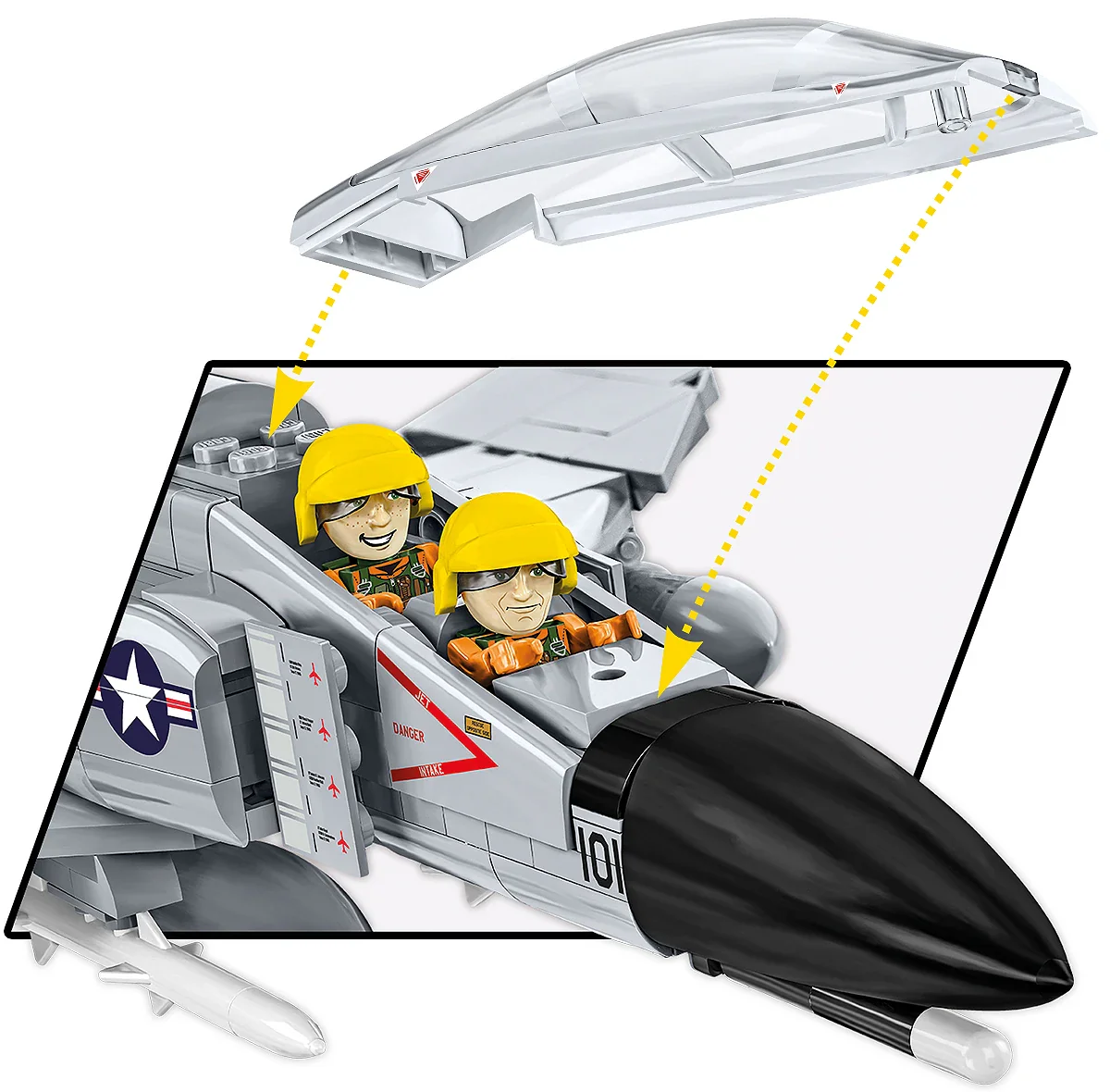 COB5897 F-4 Phantom II 703 KL Model Kit - Image 6