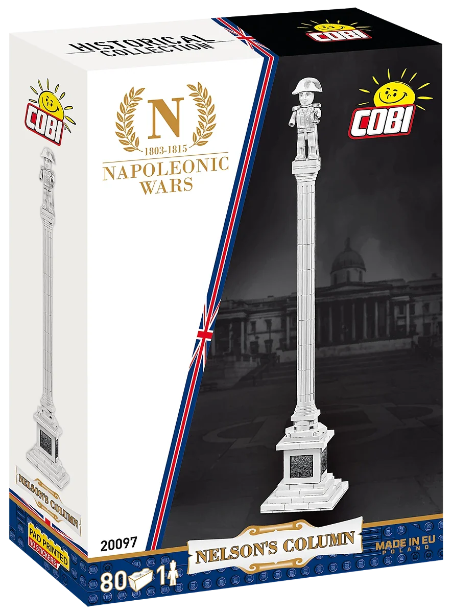 COB20097 Nelson's Column Trafalgar (85 pcs) Model Kit - Image 7