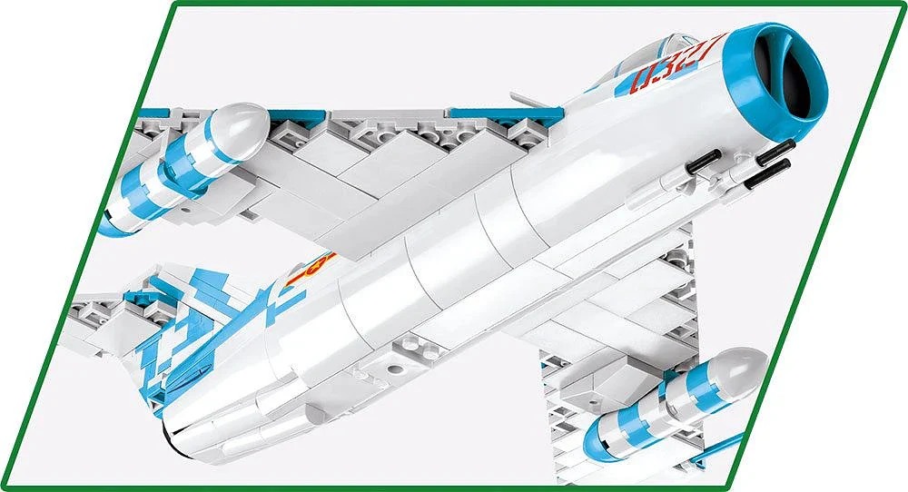 COB2424 MIG-17 NATO Code F Vietnam War (577 pcs) Model Kit - Image 4