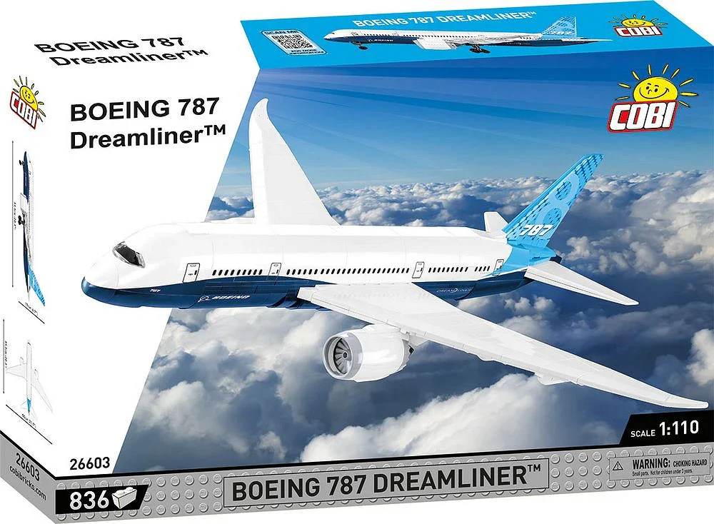 COB26603 Boeing 787 Dreamliner (836 pcs) Model Kit - Image 10