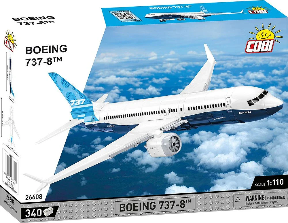 COB26608 Boeing 737-8 (340 pcs) Model Kit - Image 11