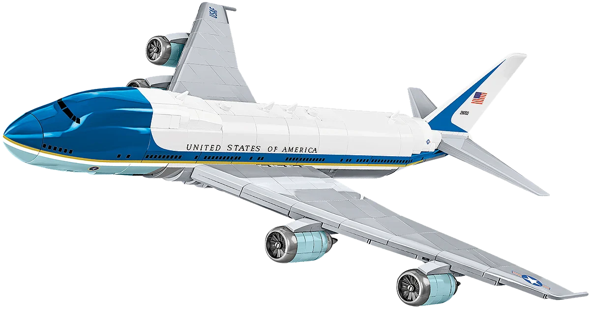 COB26610 Boeing 747 Air Force One (1050 pcs) Model Kit