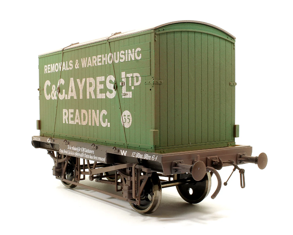 7F-037-012W Conflat & Container C & Ayres 35 - Weathered - Image 2