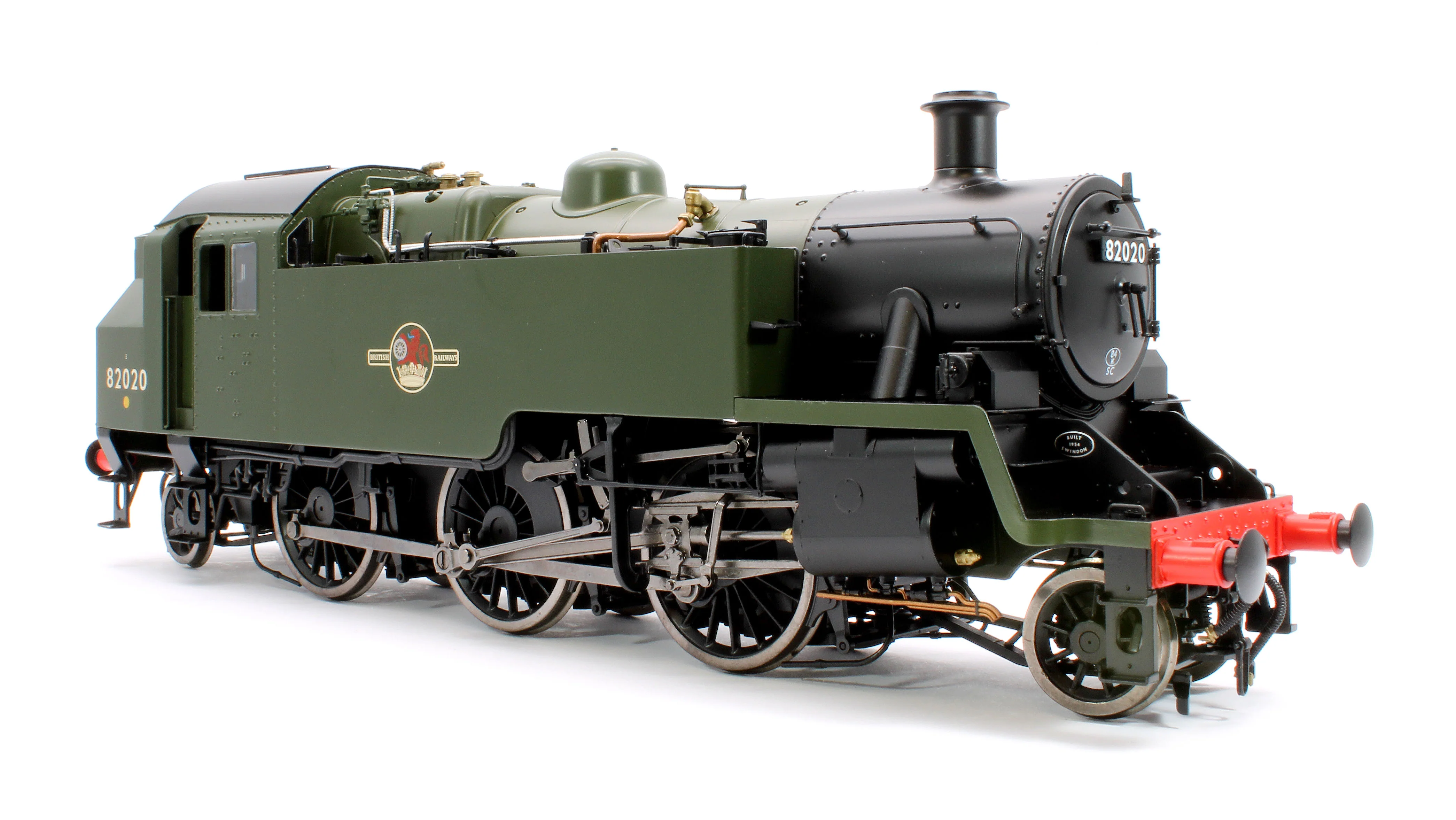 LHT-S-8207S British Railways Standard 3MT 2-6-2T Green Late Crest 82020 - DCC Sound - Image 5