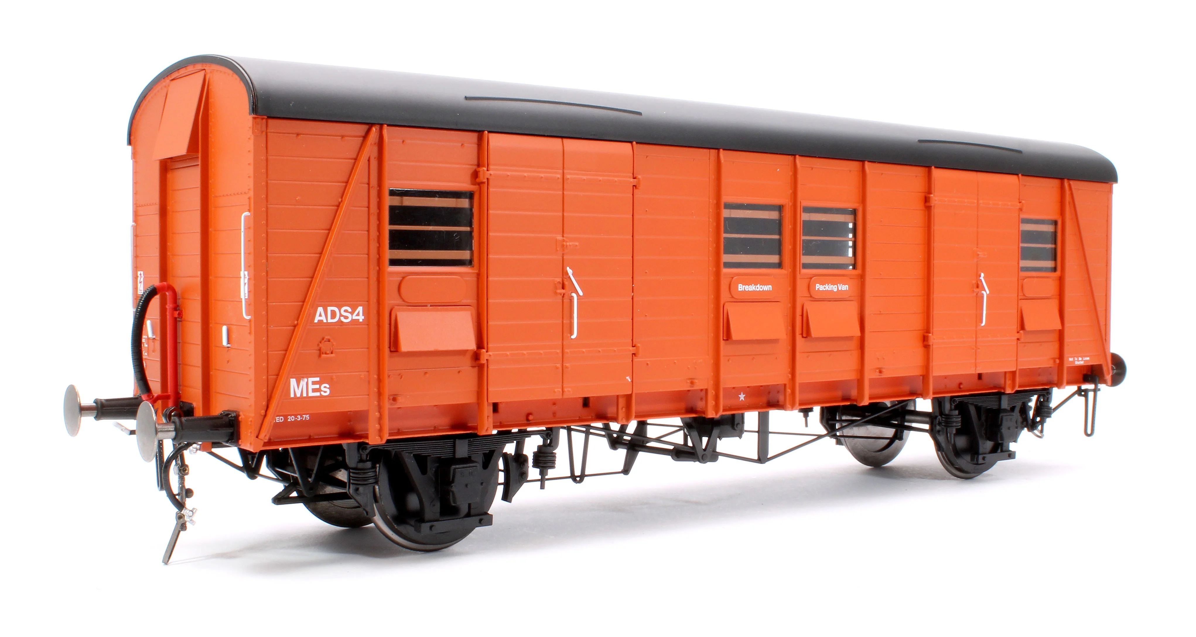 9155 SR Parcels & Miscellaneous Van (PMV) ADS4 BR Gulf Red (even planks)