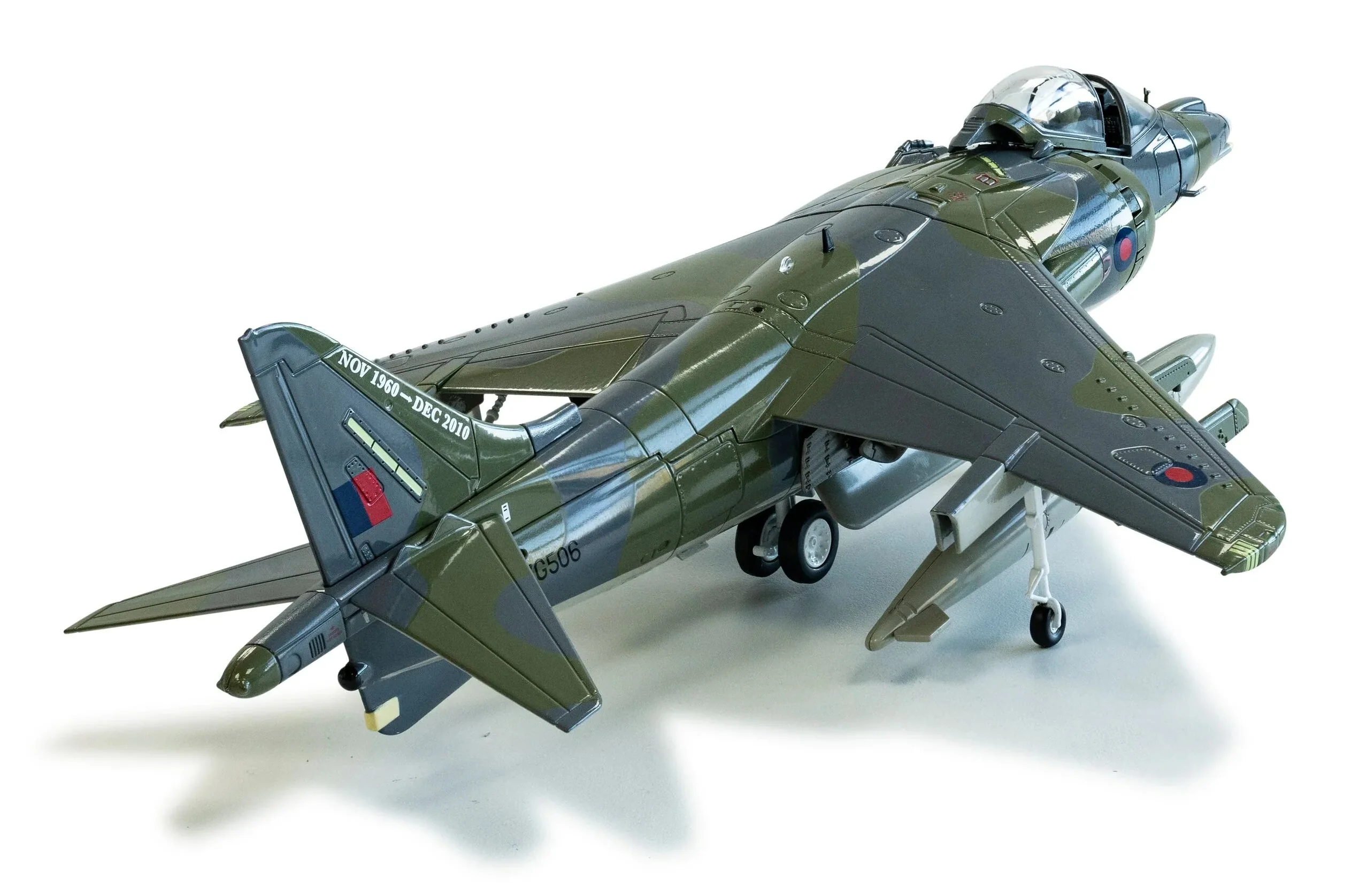 AA29302 BAe Harrier GR9A, ZG506/P77 'Ninja 1' , Cottesmore Wing, RAF Cottesmore, Final Flight Retirement scheme, December 15 2010 - Image 8