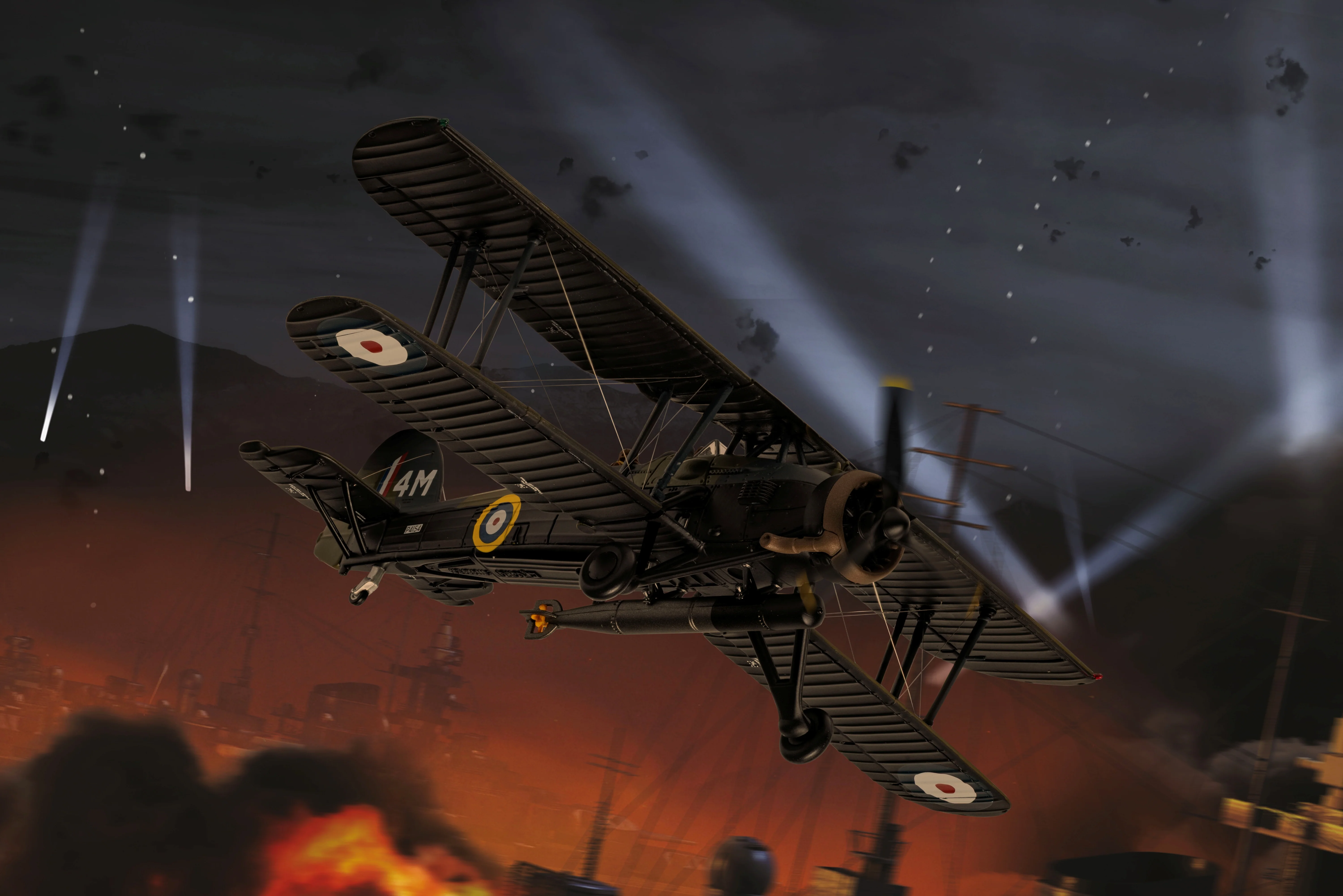 AA36312 Fairey Swordfish MkI, P4154 / 4M,Battle of Taranto, November 1940 - Image 9