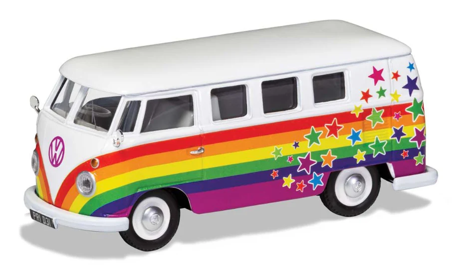 CC02731 Volkswagen Campervan - Peace Love and Wishes