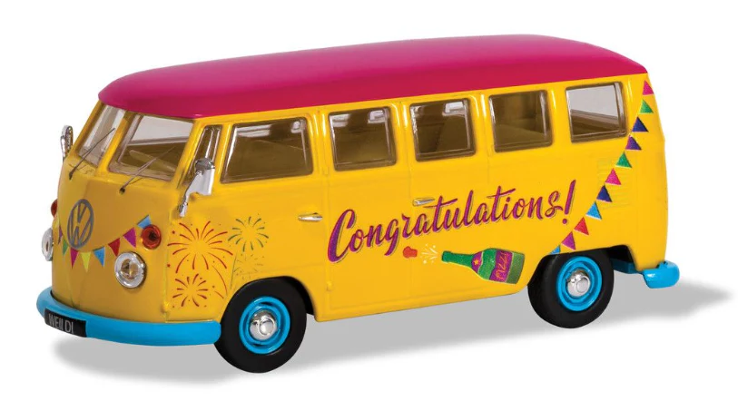 CC02736 Volkswagen Campervan Congratulations