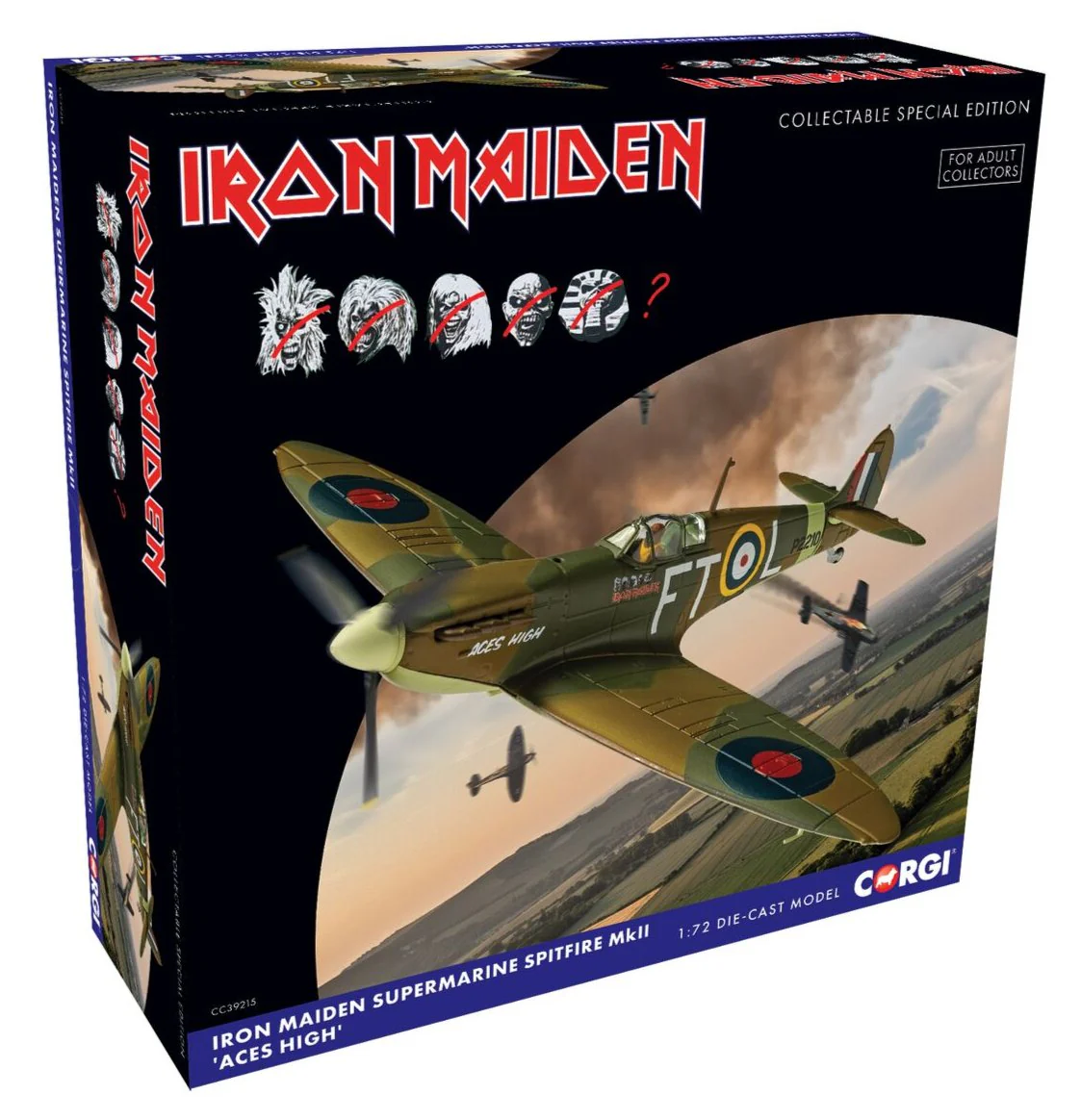 CC39215 Iron Maiden - Supermarine Spitfire MKII 'Aces High' - Image 2