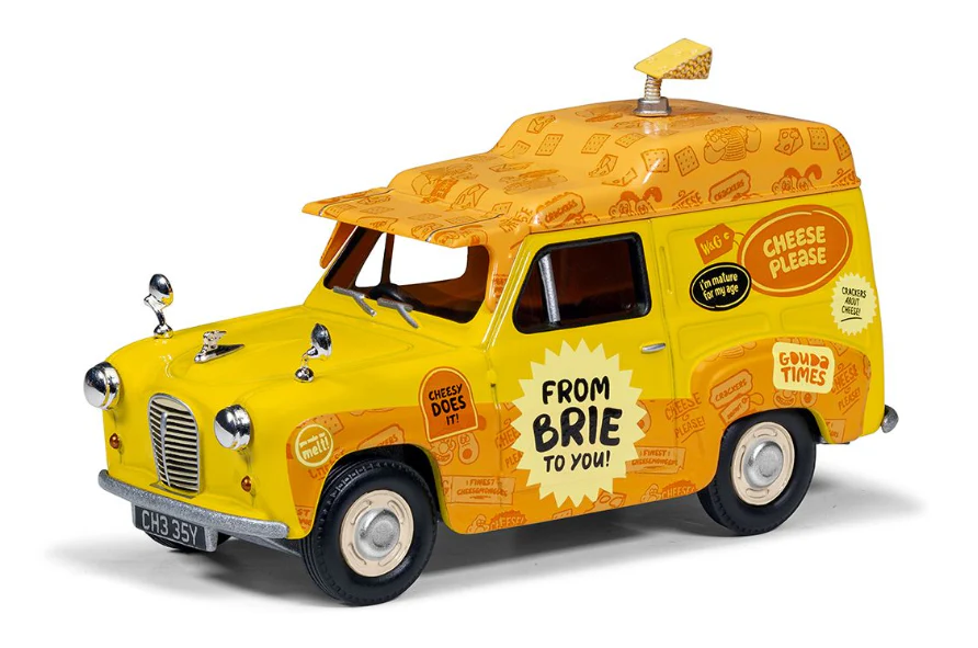 CC80506 Wallace & Gromit Austin A35 Van - Cheese Please! Delivery Van