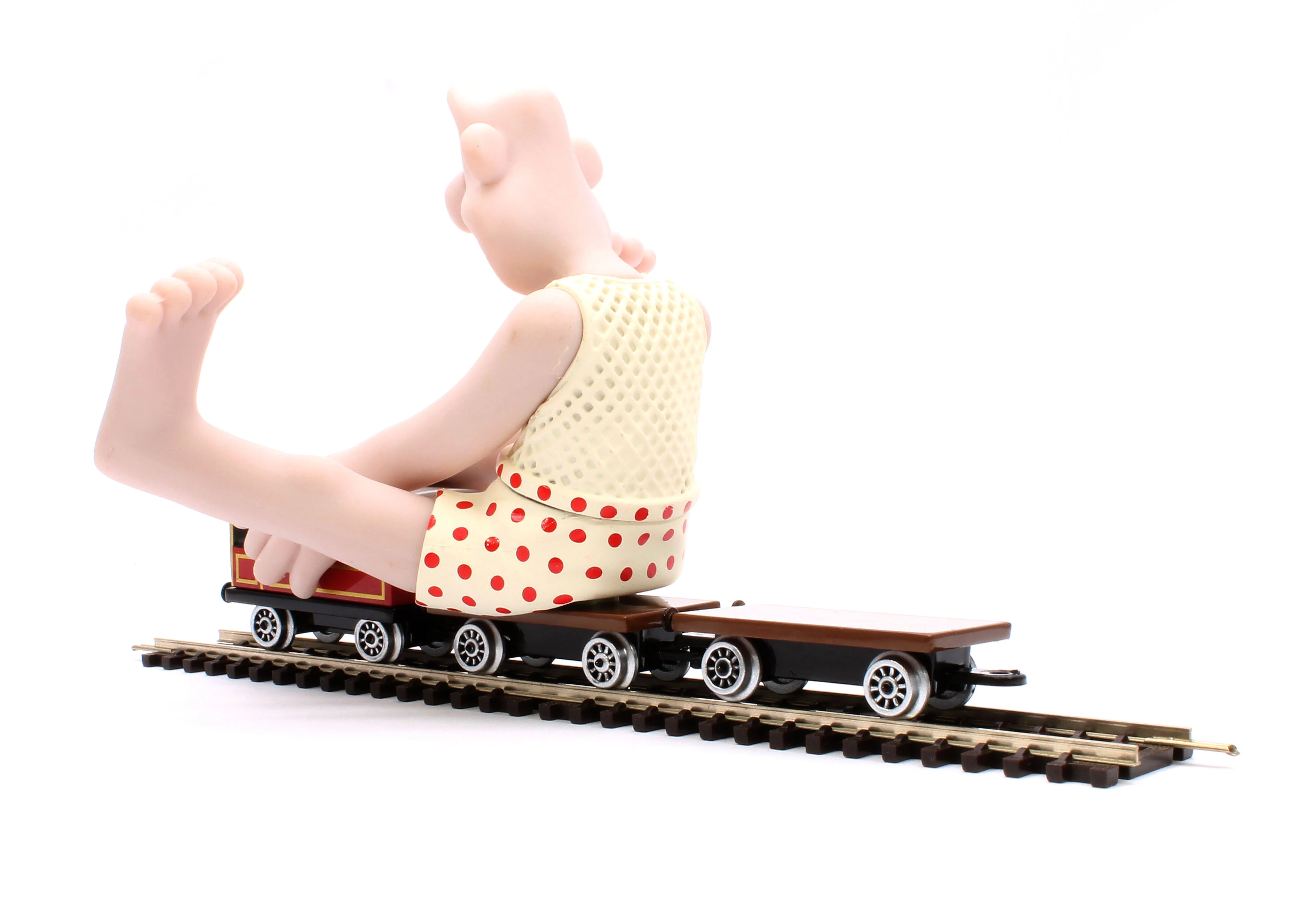 CC80604 Wallace & Gromit - The Wrong Trousers - Wallace & Flatbed Wagon - Image 3