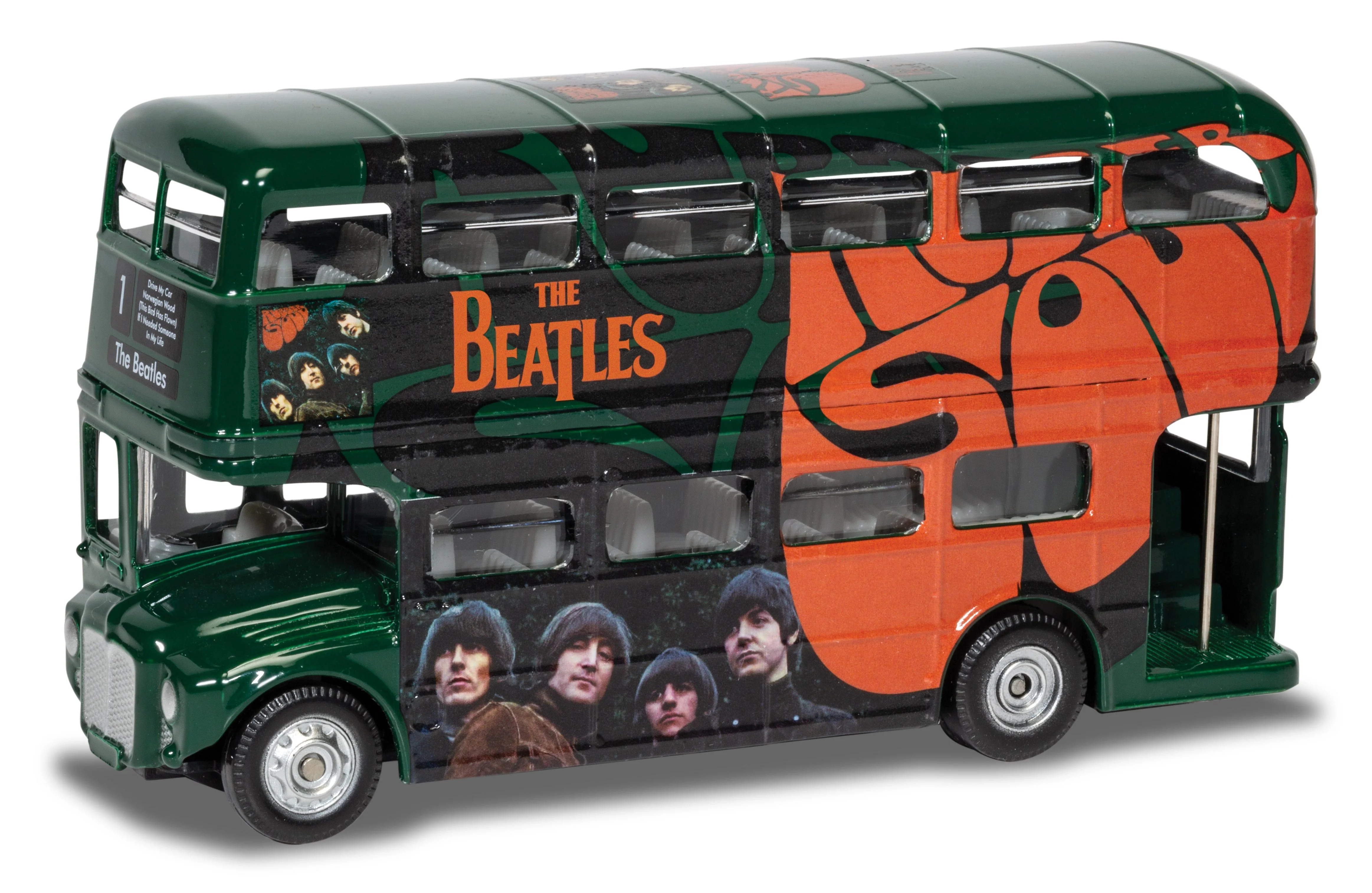 CC82345 The Beatles London Bus, Rubber Soul