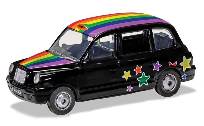 GS85929 London Taxi Rainbow